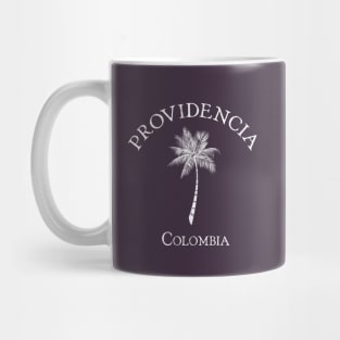 Isla de Providencia Island - Colombia - Vintage Palm Tree Mug